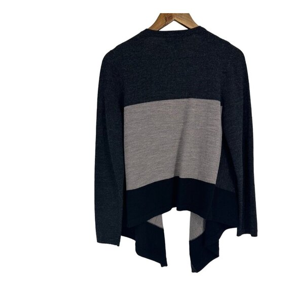 Tweeds Long Sleeve  Open Front Merino Wool Cardigan Size S - Picture 2 of 7